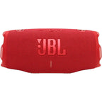 JBL Charge 6 Bluetooth Speaker Red JBLCHARGE6RED, AI Sound Boost, 30W Woofer, 15W Tweeter, Up To 28 Hours Playtime, Auracast Multi-Speaker