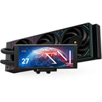Thermalright Trofeo Vision 360 ARGB Black Liquid CPU Cooler, 6.86-Inch Magnetic IPS LCD Screen, 2400x1080 Resolution, Intel LGA1700/1851, AMD AM4/AM5