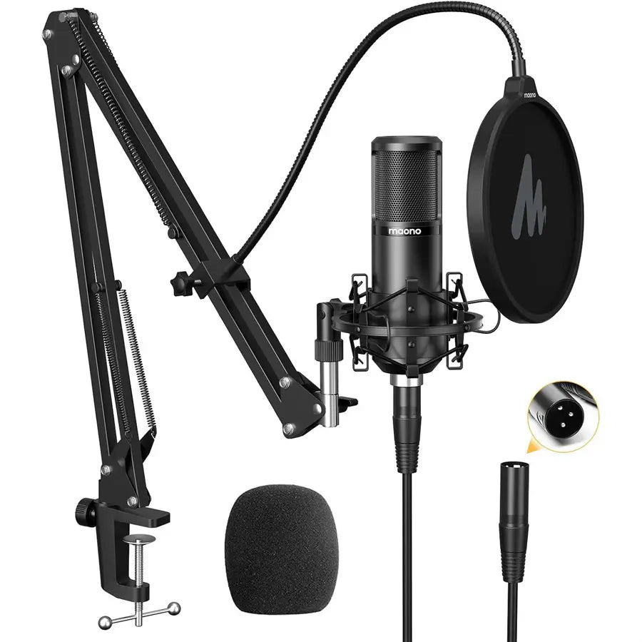 MAONO XLR Condenser Microphone, Cardioid, PM320S, AU-PM320S