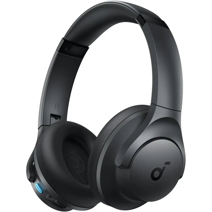 Soundcore Q11i Wireless Over-Ear Bluetooth Headphones, Deep Bass, 60H Playtime, Hi-Res Audio, Multipoint Connection, Dark Gray