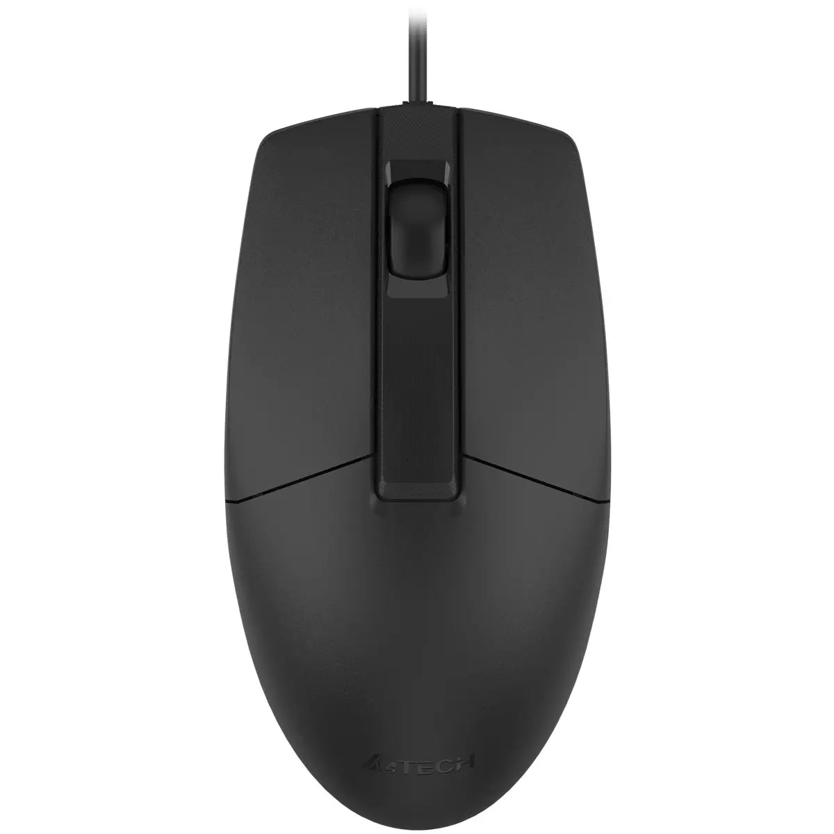 A4Tech OP-330S Wired USB Mouse, 1200 DPI, 5 Million Clicks, Wider Scroll Wheel, 8 Gestures, Silent Clicks, OP-330S