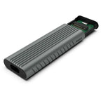 Amaze A225 Prime Edition M.2 NVMe + NGFF SSD Enclosure 10Gbps, Aluminum Alloy, Tool-Free