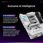 ASUS ROG Strix B850-A Gaming WiFi Motherboard, AMD AM5 Socket