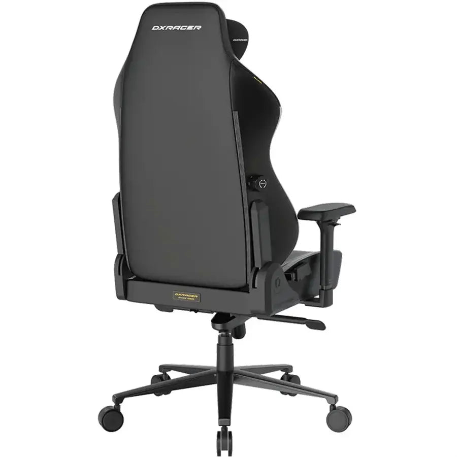 Dxracer CRAFT Series Cloud Comfort Gaming Chair, CloudSense Layered Sponge, Zero-Pressure Headrest, 2D Lumbar Support, 4D Armrests, 15° Rocking, Black White, Plus/XL