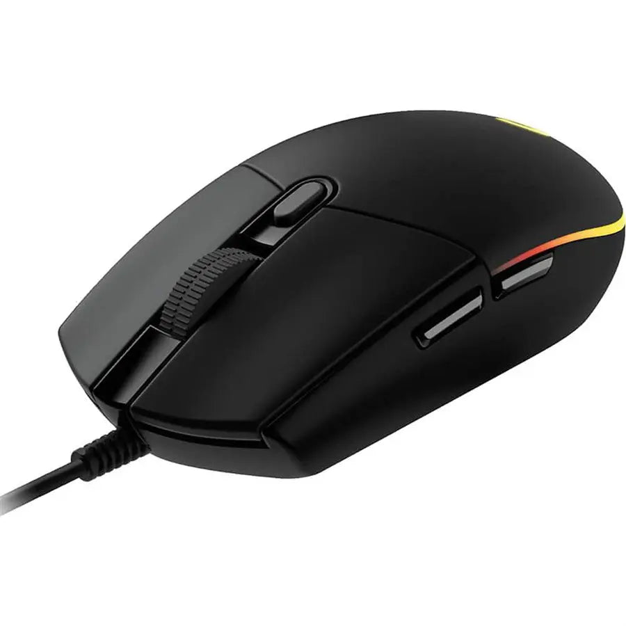 Logitech G203 LIGHTSYNC Gaming Mouse Customizable RGB, 6 Programmable Buttons, 8K DPI Sensor, Lightweight, Black 910-005796
