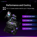 Asus ROG STRIX X870E-E GAMING WIFI ATX AMD X870E DDR5 Motherboard, AM5 Socket
