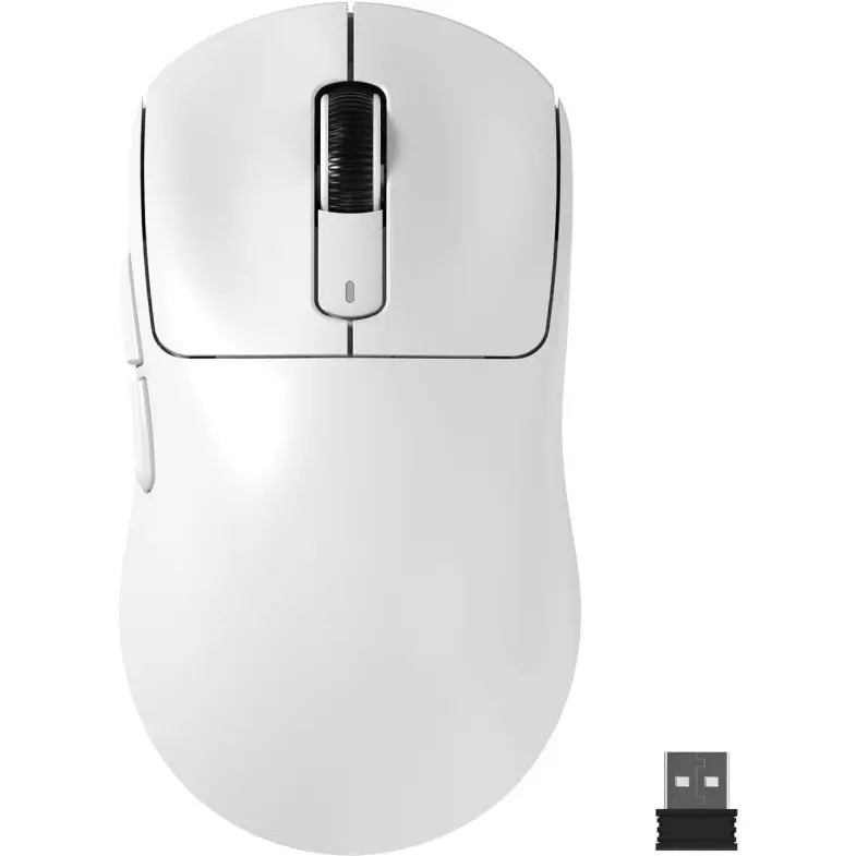 ATTACK SHARK X3MAX Wireless Gaming Mouse, PixArt PAW3950 Sensor, Up To 42000 DPI, Tri-Mode BT/2.4G/Wired, 49g Superlight, 200 Hours Battery, White