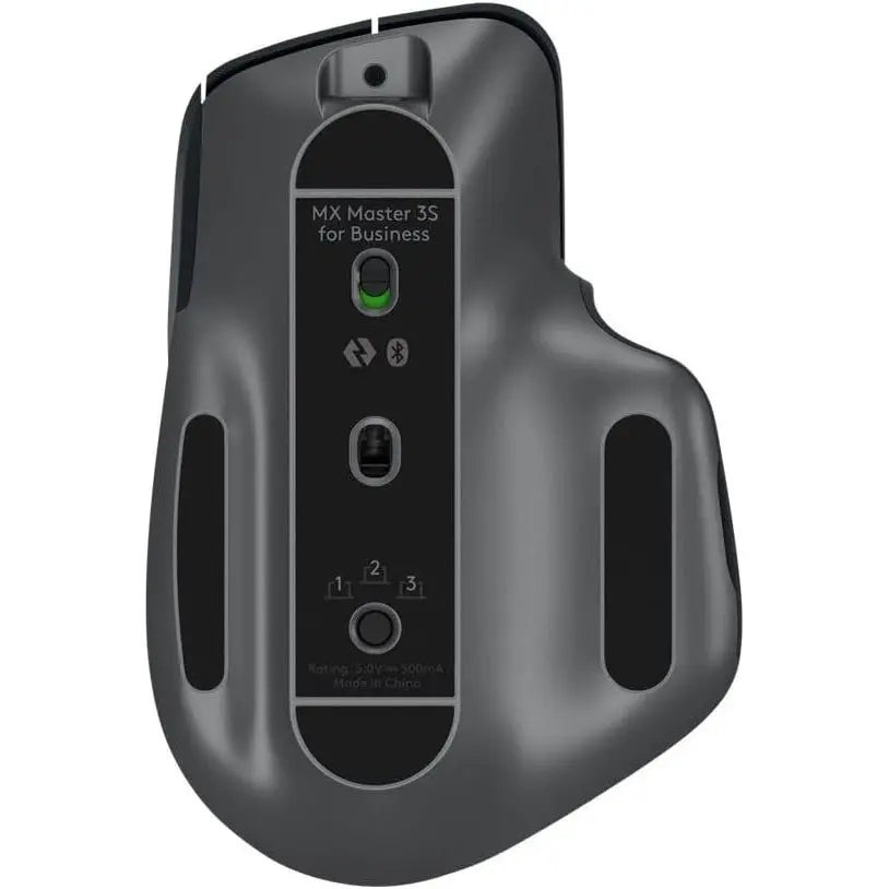 Logitech MX Master 3S Business Wireless Mouse 8K DPI, Quiet Clicks, Logi Bolt USB, Bluetooth, USB-C Charging, MagSpeed Scrolling, Gray 910-006582