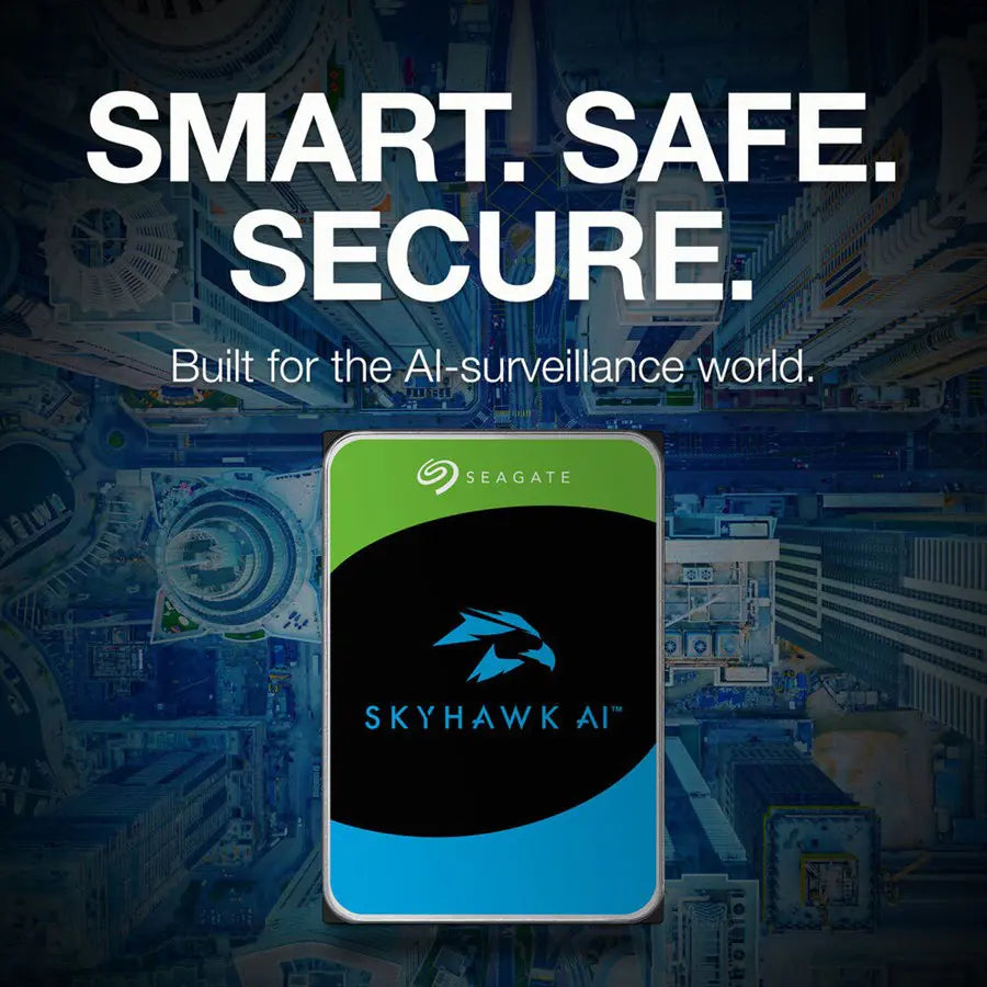 Seagate 10TB SkyHawk AI 7200 rpm SATA III 3.5' Internal Surveillance HDD