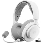 SteelSeries Arctis Nova 3P Wireless Gaming Headset 2.4GHz/Bluetooth, 40-Hour Battery, Neodymium Magnetic Drivers, Multi-Platform, White 61687