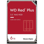 Western Digital WD Red Plus NAS Internal Hard Drive HDD 6TB 5400RPM SATA 6Gb/s 256MB Cache 3.5 Inch WD60EFPX