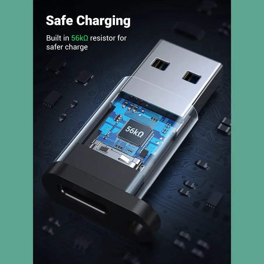 UGREEN USB 3.0 to USB C Adapter 50533, 5Gbps, 18W