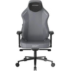 Dxracer CRAFT Series Cloud Comfort Gaming Chair, CloudSense Layered Sponge, Zero-Pressure Headrest, 2D Lumbar Support, 4D Armrests, 15° Rocking, Grey, Plus/XL