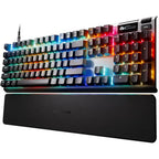 SteelSeries Apex Pro Gen 3 Mechanical Gaming Keyboard OmniPoint 3.0 HyperMagnetic Switches, Adjustable Actuation, Rapid Trigger, OLED, RGB, USB-C 64660 US