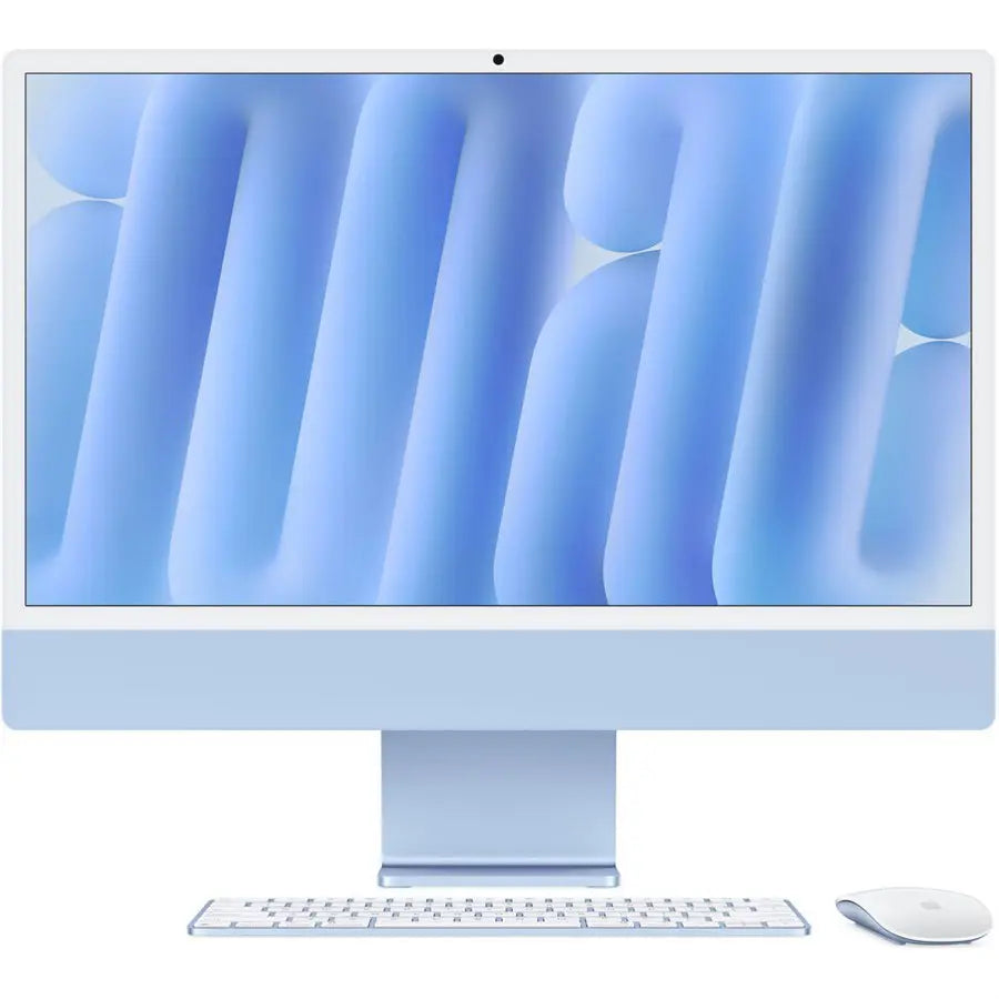 Apple 24' iMac, Apple M4, 16GB RAM, 1TB SSD, 24' 4.5K Retina 4480x2520, Wi-Fi 6E, Bluetooth 5.3, 12MP Center Stage Camera, macOS, Blue, Z1E5000CT