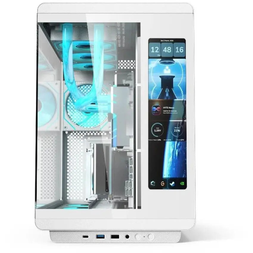Acer U600 Casing, 4x Fans, Built-in LED Display, White