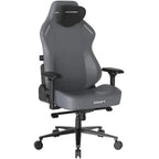 Dxracer CRAFT Series Cloud Comfort Gaming Chair, CloudSense Layered Sponge, Zero-Pressure Headrest, 2D Lumbar Support, 4D Armrests, 15° Rocking, Grey, Plus/XL