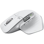 Logitech MX Master 3S Wireless Performance Mouse 8K DPI, MagSpeed Scrolling, Quiet Clicks, Ergo Design, USB-C, Bluetooth, Chrome-Pale Grey 910-006562