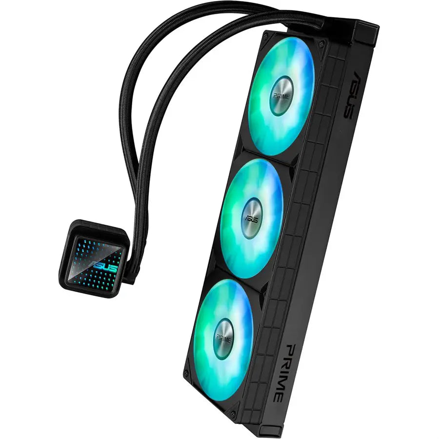 ASUS Prime LC 360 ARGB LCD All-in-One CPU Liquid Cooler, 2.3' full-color LCD display
