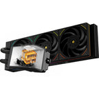 Thermalright Wonder Vision 360 UB ARGB Black Liquid CPU Cooler – 6.67" Curved 3D Screen, 2K Resolution, 2150RPM TL-UB36 Fans, Intel LGA1700/1851, AMD AM4/AM5