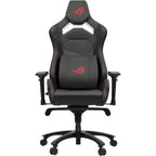 Asus ROG Chariot X Core Gaming Chair, Racing Style, Adjustable Headrest, Memory-Foam Lumbar Support, 4D Armrests, 155 Degree Recline, Premium PU Leather, Black