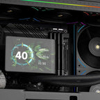 Thermalright Wonder Vision 360 UB ARGB Black Liquid CPU Cooler – 6.67" Curved 3D Screen, 2K Resolution, 2150RPM TL-UB36 Fans, Intel LGA1700/1851, AMD AM4/AM5