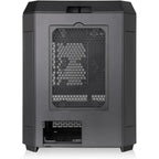 Thermaltake Tower 600 Mid Tower ATX Case, 3 Tempered Glass Panels, Hidden-Connector Motherboard Support, Rotational PCIe Slots, Black, CA-1Z1-00M1WN-00