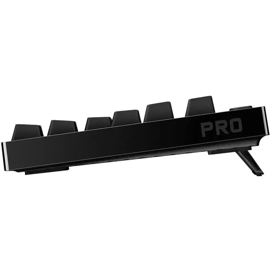 Logitech G PRO Mechanical Gaming Keyboard Wired Mechanical Gaming Keyboard, GX Clicky Switches, Tenkeyless, LIGHTSYNC RGB, Detachable Cable, Black, 920-009396