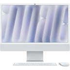 Apple 24' iMac With M4 Chip, M4 10-Core CPU, 24GB Unified RAM, 512GB SSD, 24' 4480 x 2520 Retina Display, 10-Core GPU, Silver
