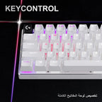 Logitech PRO X 60 Wireless 60% Gaming Keyboard | White US International Tactile | 920-011930