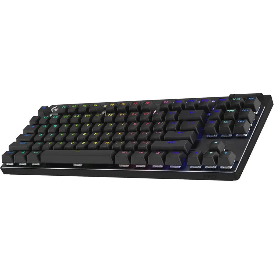 Logitech G PRO X TKL Lightspeed Wireless Gaming Keyboard, Tenkeyless Design, LIGHTSYNC RGB, Dual-Shot PBT Keycaps, GX Brown Tactile Switches, 920-012137, Black