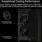 Asus ProArt PA401 Wood Edition ATX Mid-Tower Case Tempered Glass, FSC-Certified Wooden Front Panel, Dual 160mm Fans, USB-C 20Gbps, Natural Style Crafted Wood