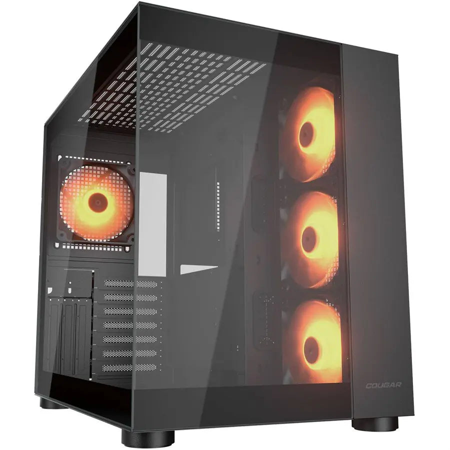 Cougar FV150 RGB Gaming Case, Black