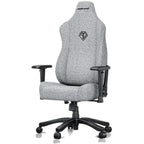 AndaSeat Novis Ultra L Series Gaming Chair, Ergonomic Design, Linen Fabric, Head and Lumbar Pillow, Ash Grey