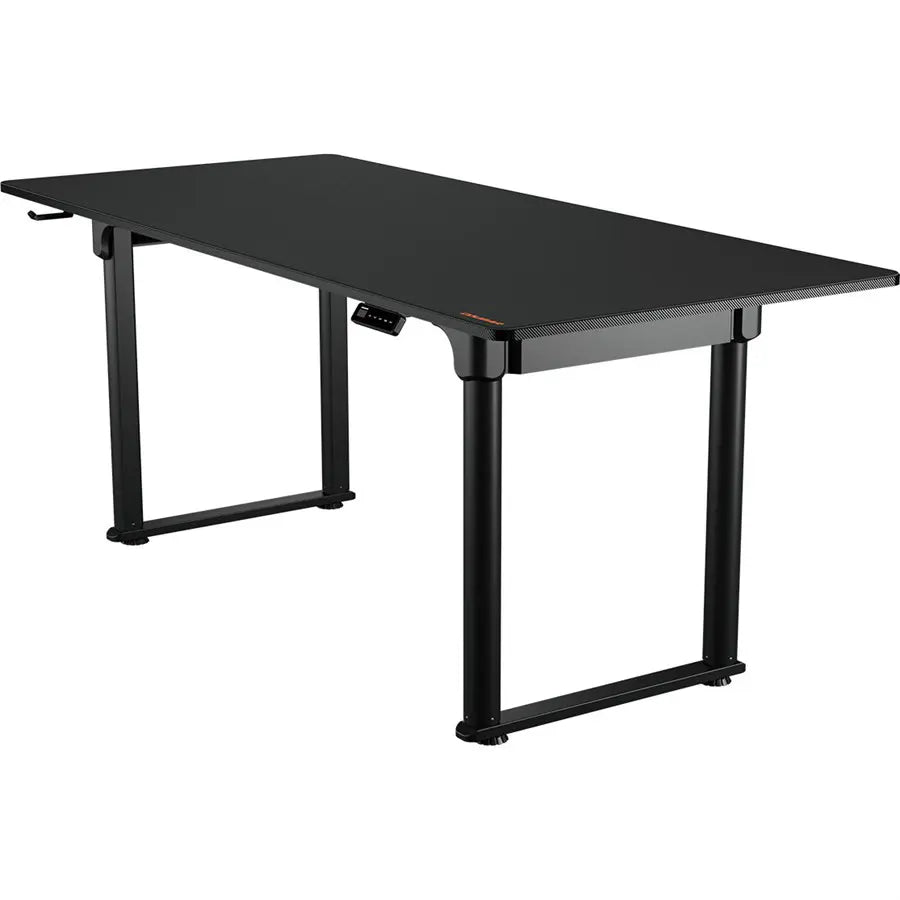Cougar E-GRAV 180 Electric Gaming Desk, 180x80cm, Twin Motors, Height Adjustable, Carbon Fiber Finish, Black, Free Shipping