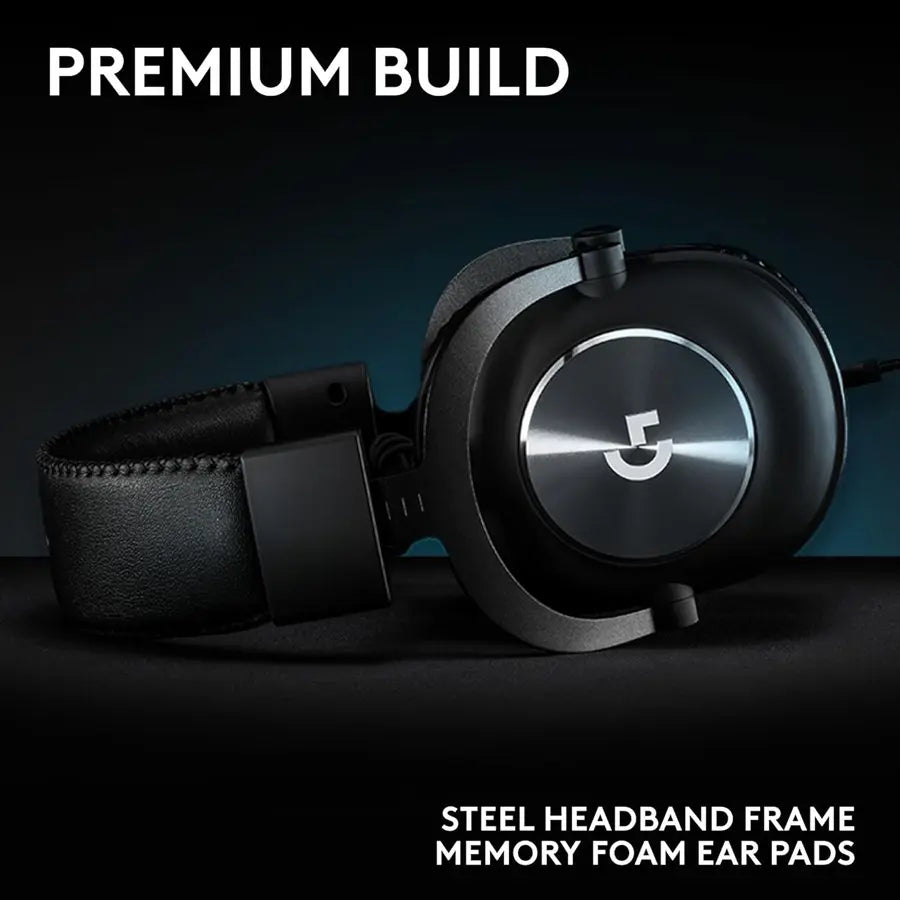 Logitech G PRO X SE Gaming Headset Wired, Detachable Mic, DTS Headphone:X 7.1, Memory Foam Ear Pads, 50mm Drivers, USB DAC, 981-001472
