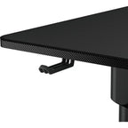 Cougar E-GRAV 180 Electric Gaming Desk, 180x80cm, Twin Motors, Height Adjustable, Carbon Fiber Finish, Black, Free Shipping