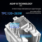 Thermalright Peerless Assassin 120 SE ARGB CPU Air Cooler, 6 Heat Pipes, Dual TL-C12C-S PWM Fan, Aluminium Heatsink Cover, AGHP Technology, for AMD AM4 AM5 Intel LGA1700 115X 1155 1200 1851