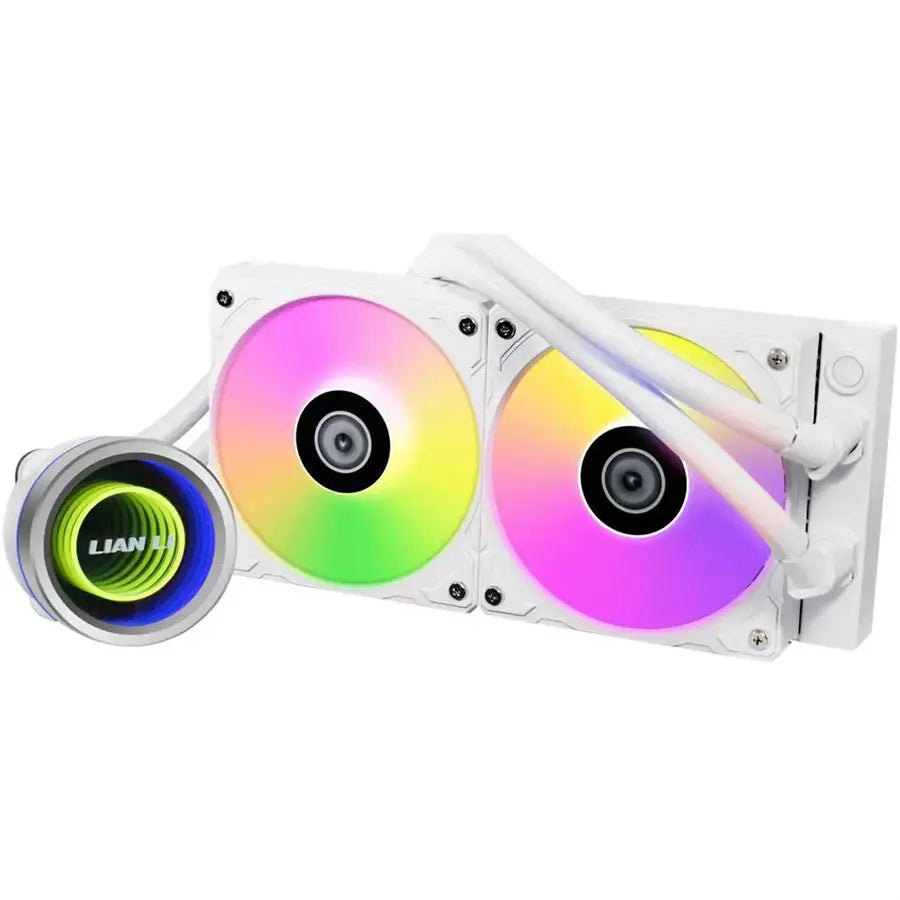 LIAN LI Galahad II Trinity 240 GA2T24W Liquid / Water Cooling White - CPU Cooler - Free Shipping