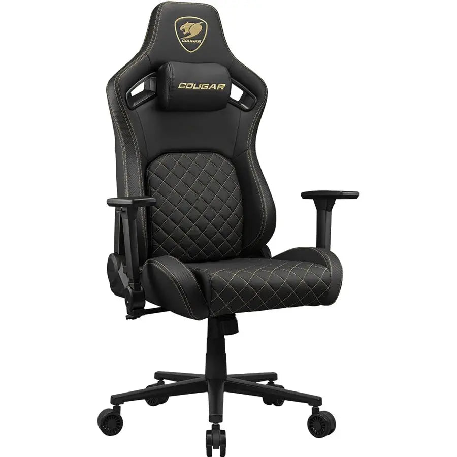 Cougar Defensor Ergonomic Office Gaming Chair | Gold | Free Shipping