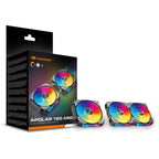 Cougar APOLAR 120 ARGB | 3 Fan Pack Black | Elite Universal Modular Fan | Daisy Chaining