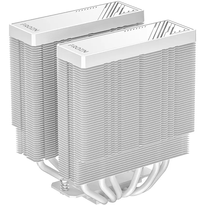 ID-COOLING FROZN A620 PRO SE ARGB SNOW – Dual Tower, 6 Heat Pipes, 2x 120mm ARGB Fans, 260W TDP, White