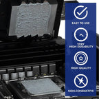 Thermal Grizzly Polartherm X-10 CPU Thermal Paste 2g, High Thermal Conductivity, Non-Conductive, Long Durability, With Spatula