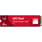 Western Digital WD Red SN700, Internal Solid State Drive, 4TB, Gen3 PCIe, M.2 2280, Up To 3,400MB/s, WDS400T1R0C