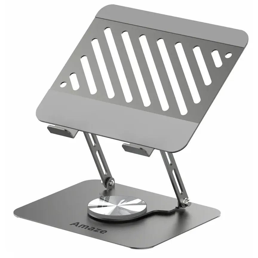 Amaze A530 Rotatable Laptop Stand, 360° Base, Aluminum Alloy, Supports 17' Laptops up to 3.5kg