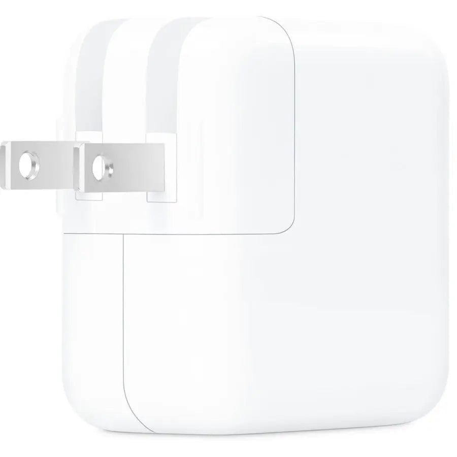 Apple 30W USB-C Power Adapter, Fast Charging, Compact Folding Plug, White