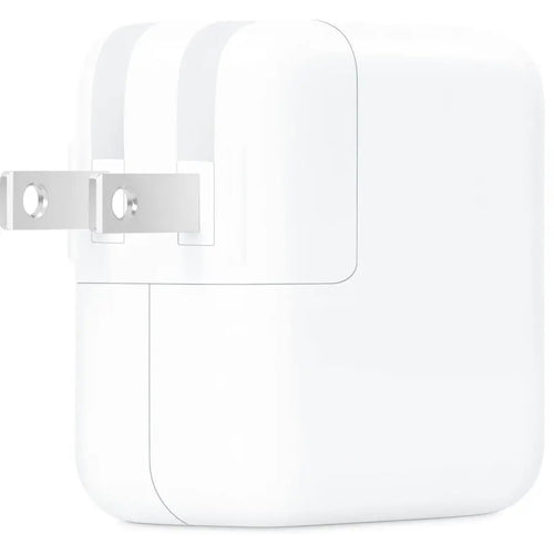 Apple 30W USB-C Power Adapter, Fast Charging, Compact Folding Plug, White