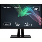ViewSonic VP3256-4K ColorPro 32' 4K UHD Pantone Validated 100% sRGB & Factory Pre-Calibrated Monitor with 60W USB-C