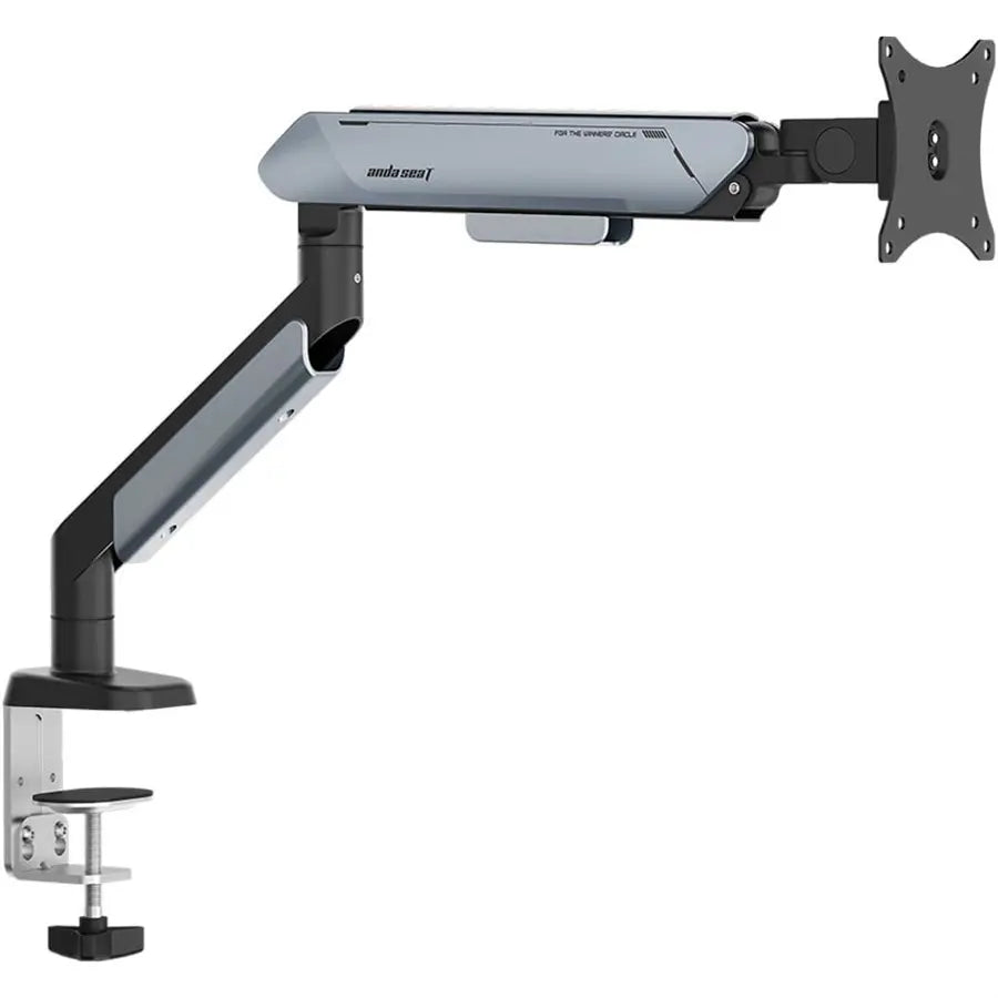 AndaSeat STEALTH PRO II A9 Ergonomic Single Monitor Arm, Black Titanium, AD-W-A9-1S-BT
