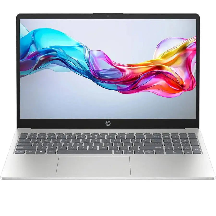 HP 15-FD0557NIA Laptop 13th Gen Core i7-1355U, 8GB RAM, 512GB SSD, 15.6 FHD, Intel Iris Xe, Backlit KB, Natural Silver